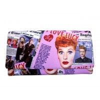 I Love Lucy Wallet #01 Collage Design
